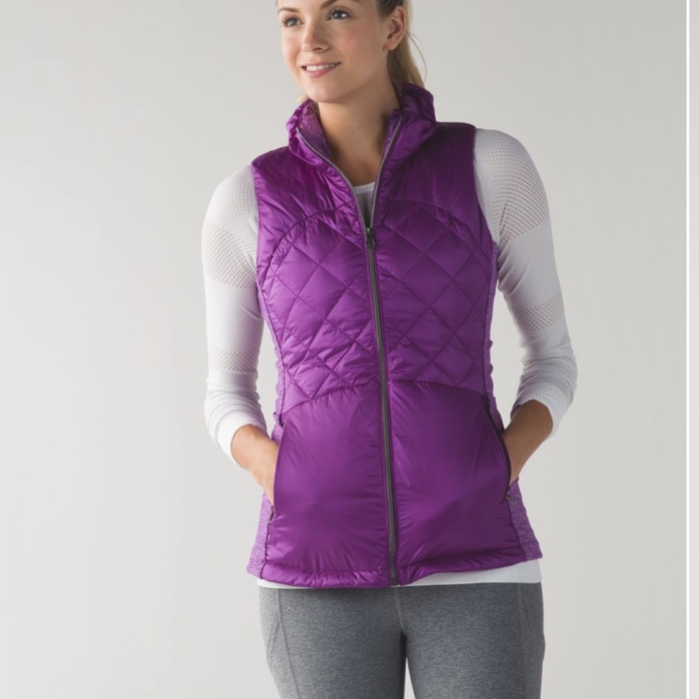 Lululemon Down For A Run Vest
Tender Violet